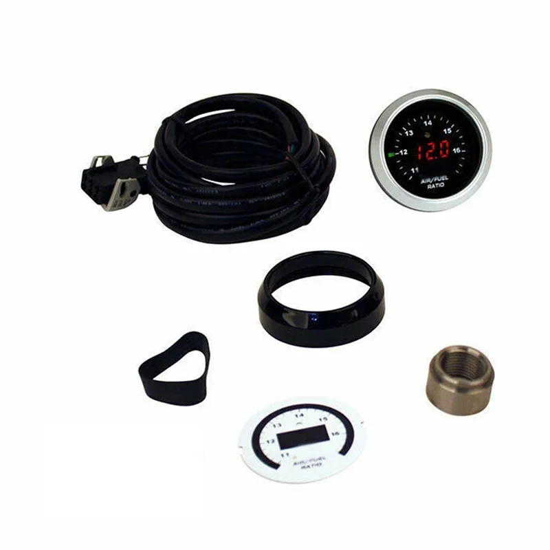 

1Set Racing 30-4110 AFR 52mm Wideband O2 UEGO Controller Gauge Air Fuel Ratio AFR with 4.9 Oxygen Sensor 0258017025