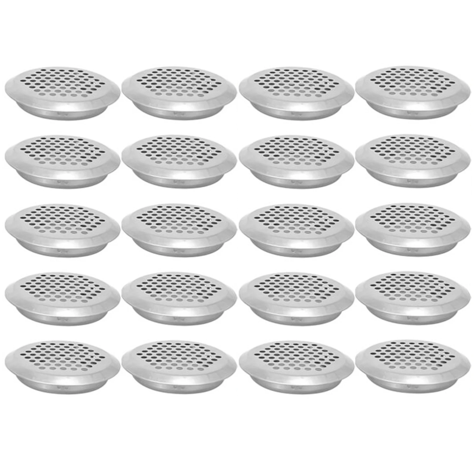 Stainless Steel Air Vent Grille Breathable Design Dustproof Windproof Perfect for Aeration and Venting 20pcs Pack
Stainless Steel Air Vent Grille Breathable Design Dustproof Windproof Perfect for Aeration and Venting 20pcs Pack