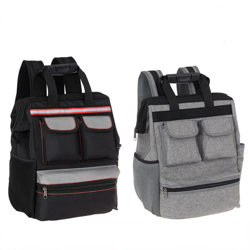 Shoulder Tool Bag Backpack Elevator Repair Belt Hardware Kit Organizer Oxford Cloth Canvas Travel Bags Electrician Work Bag 
Shoulder Tool Bag Backpack Elevator Repair Belt Hardware Kit Organizer Oxford Cloth Canvas Travel Bags Electrician Work Bag