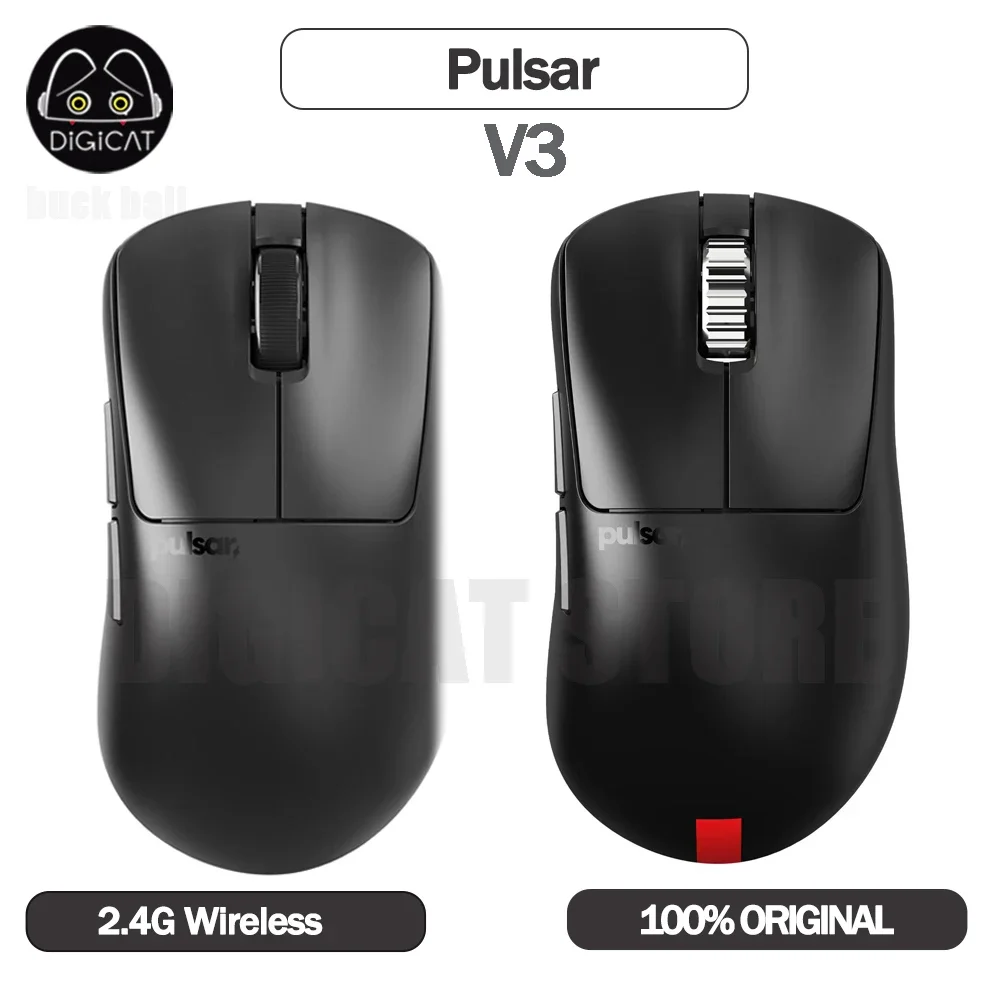 Беспроводная игровая мышь Pulsar V3 Es 2,4G, легкая игровая мышь Paw3395 E-Sport 26000DPI 650ips, скандинавские игровые мыши, подарок
Беспроводная игровая мышь Pulsar V3 Es 2,4G, легкая игровая мышь Paw3395 E-Sport 26000DPI 650ips, скандинавские игровые мыши, подарок