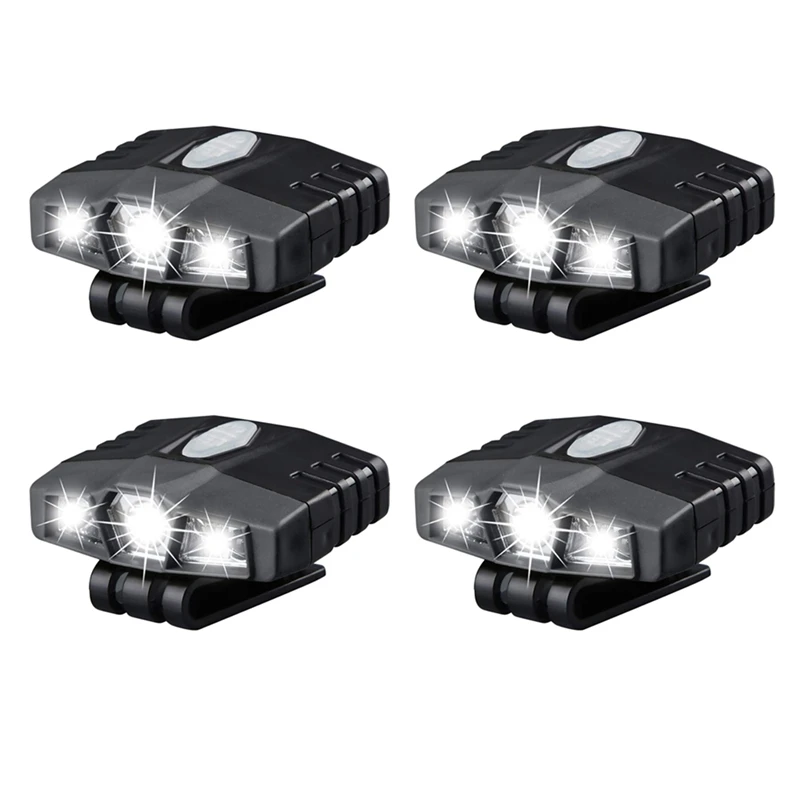 4X Ultra Bright Hands-Free LED Clip On Hat Light - Rechargeable 150 Lumens Lightweight Spotlight Waterproof Cap Light
4X Ultra Bright Hands-Free LED Clip On Hat Light - Rechargeable 150 Lumens Lightweight Spotlight Waterproof Cap Light