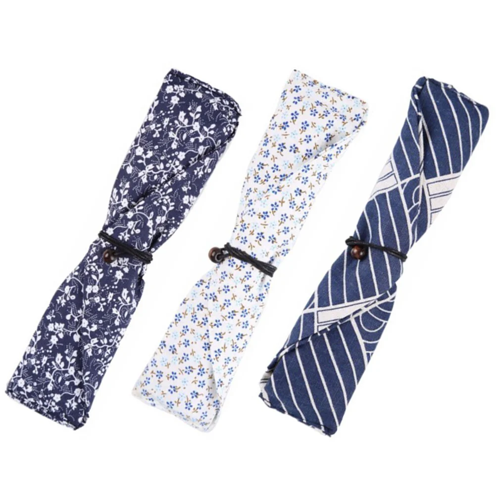 3 Pcs Dinnerware Japanese Cutlery Bag Tableware Packing Sleeves Style Bags Carry Chopsticks Pockets Takeout Supplies Travel
3 Pcs Dinnerware Japanese Cutlery Bag Tableware Packing Sleeves Style Bags Carry Chopsticks Pockets Takeout Supplies Travel
