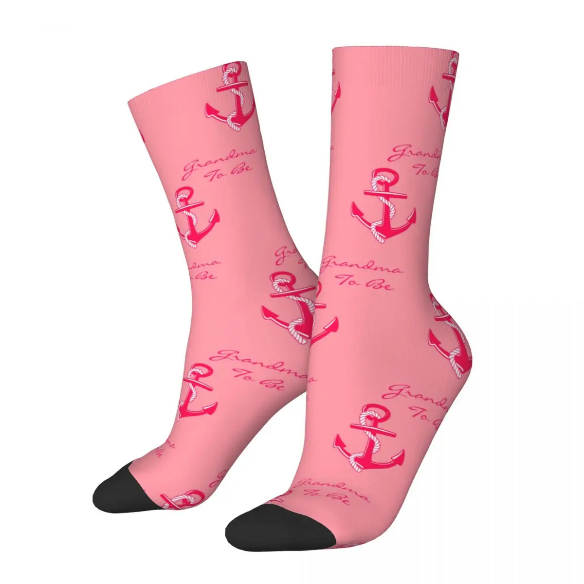Crazy Design Pink Nautical Grandma To Be Anchor Football Socks Polyester Crew Socks for Women Men Breathable
Crazy Design Pink Nautical Grandma To Be Anchor Football Socks Polyester Crew Socks for Women Men Breathable