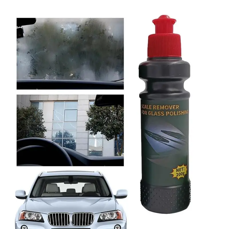 

Car Glass Oil Film Removing Paste Auto Glass Film Coating Agent Windshield Cleaner Eliminates Water Spots Bird Droppings Coating