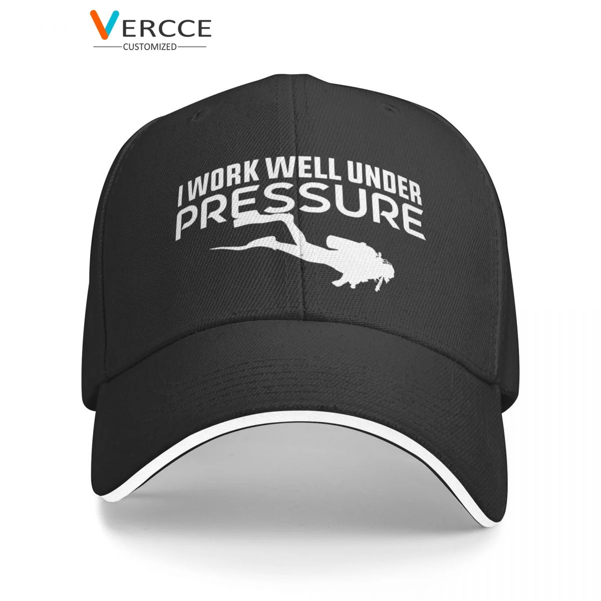 Scuba Diving I Work Well Under Pressure High Quality Sun Caps Peaked Unisex Headwear
Scuba Diving I Work Well Under Pressure High Quality Sun Caps Peaked Unisex Headwear