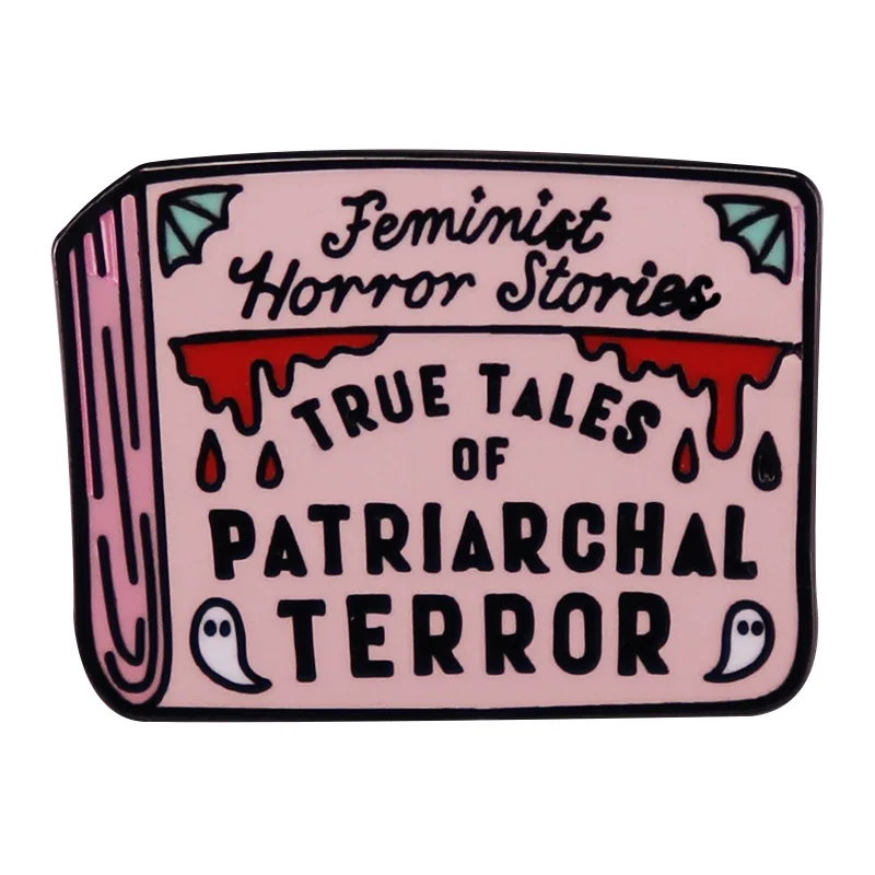 Feminisms Enamel Pins Horror Story Collect Badge A Gift For A Friend Jewelry Adorn Backpack Hat Collar Brooches
Feminisms Enamel Pins Horror Story Collect Badge A Gift For A Friend Jewelry Adorn Backpack Hat Collar Brooches