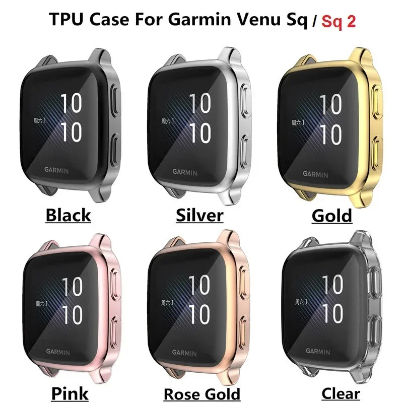 Силиконовый защитный чехол для Garmin CAME Sq 2, защитная рамка, Крышка корпуса для Garmin CAME Sq, полное покрытие, бампер для умных часов
Силиконовый защитный чехол для Garmin CAME Sq 2, защитная рамка, Крышка корпуса для Garmin CAME Sq, полное покрытие, бампер для умных часов