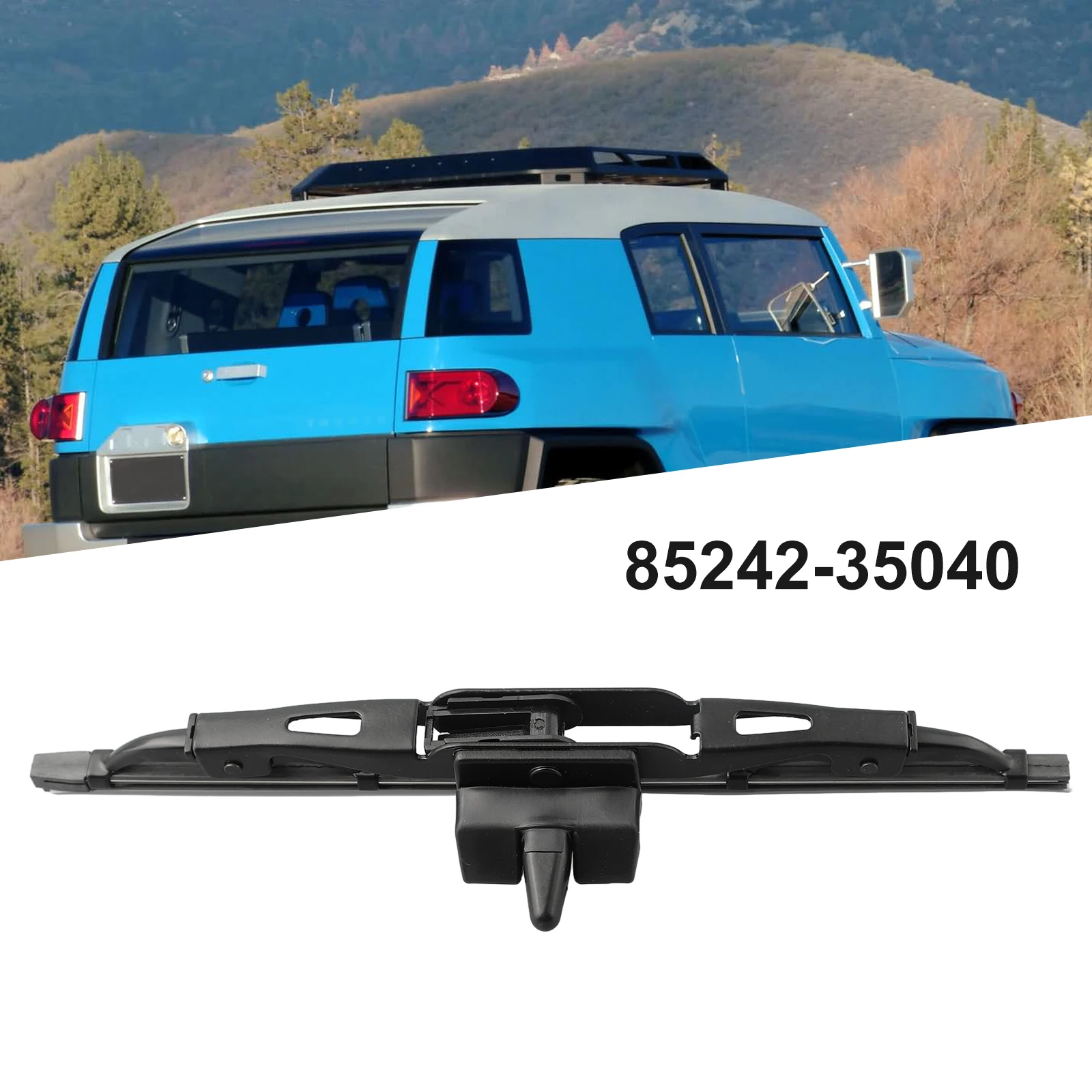 Car Rear Wiper Blade 85242-35040 For Toyota FJ Cruiser 4.0L V6 2007-2014 Replace Auto Windshield Rear Wiper Blade Accessories
Car Rear Wiper Blade 85242-35040 For Toyota FJ Cruiser 4.0L V6 2007-2014 Replace Auto Windshield Rear Wiper Blade Accessories