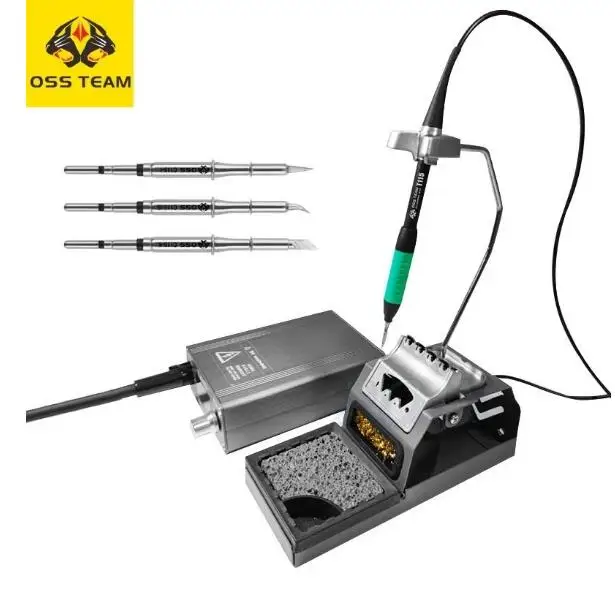 OSS T245 T210 T115 Soldering Station, Professional Soldering, 120-450C, Soldering Station for Phone Repair, Solder Welding
OSS T245 T210 T115 Soldering Station, Professional Soldering, 120-450C, Soldering Station for Phone Repair, Solder Welding