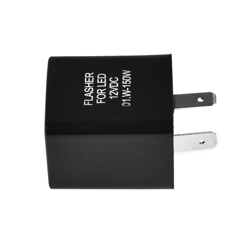 Black 2-Pin Electronic LED Flasher Relay Fix For Turn Signal Light Fast Hyper Flash PVC Plastic LED Flasher Relay
Black 2-Pin Electronic LED Flasher Relay Fix For Turn Signal Light Fast Hyper Flash PVC Plastic LED Flasher Relay