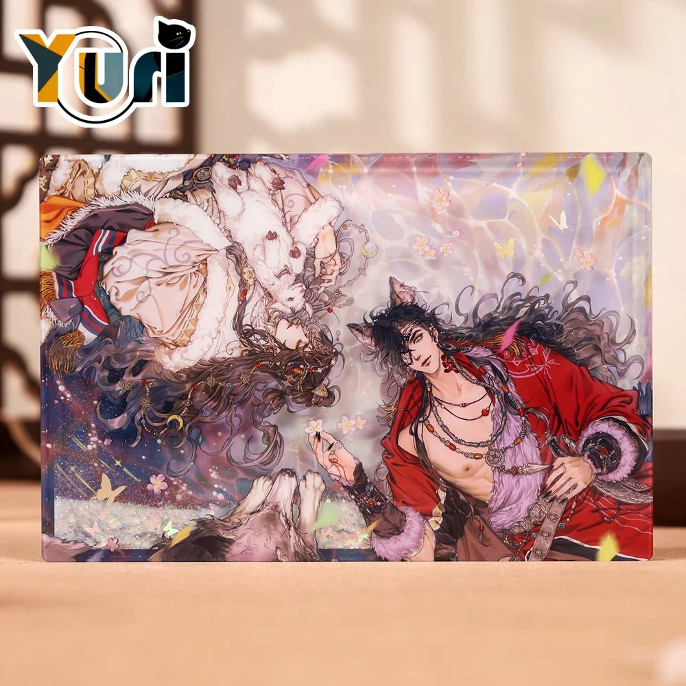 Anime Official Original Tian Guan Ci Fu TGCF Comics Hua Cheng Xie Lian Acrylic Quicksand Frame Display Cosplay Props C
Anime Official Original Tian Guan Ci Fu TGCF Comics Hua Cheng Xie Lian Acrylic Quicksand Frame Display Cosplay Props C