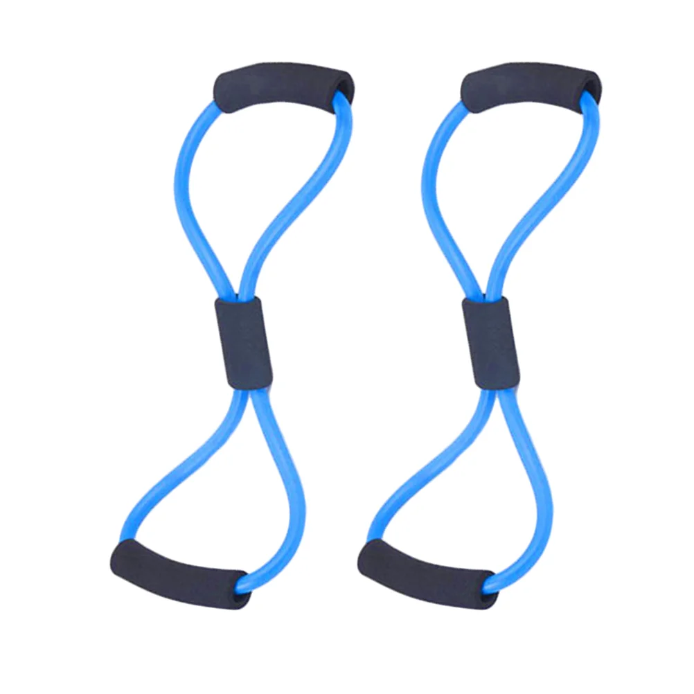 

2 PCS Exercise Resistance Bands Chest Strap Chest Expander Cables Pull Exerciser Elasticity Spring
