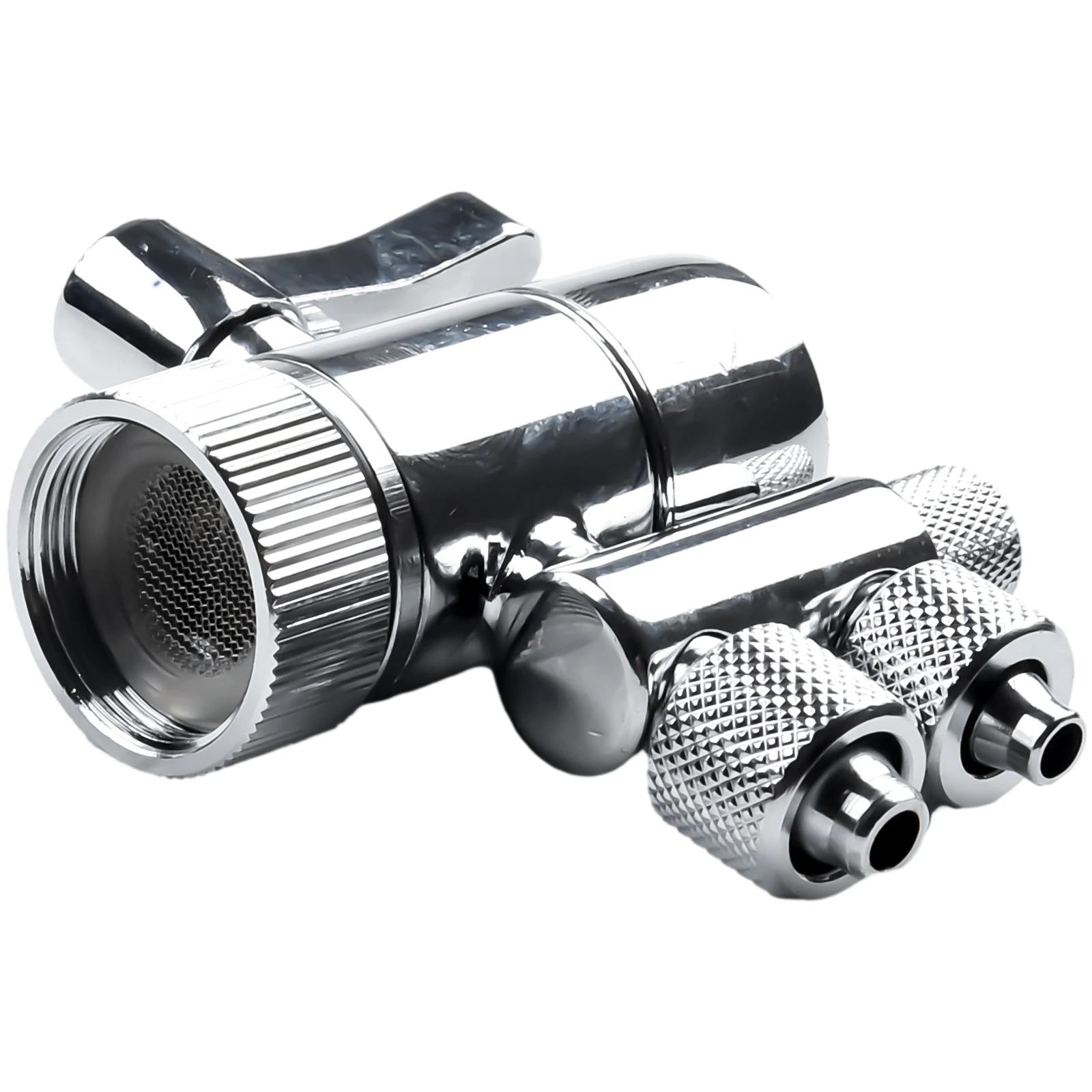 Brass Diverter Valve Silver 3/8in & 5/16in Out Diverter Valve Faucet Filter Long Lasting Parts For ESpring
Brass Diverter Valve Silver 3/8in & 5/16in Out Diverter Valve Faucet Filter Long Lasting Parts For ESpring