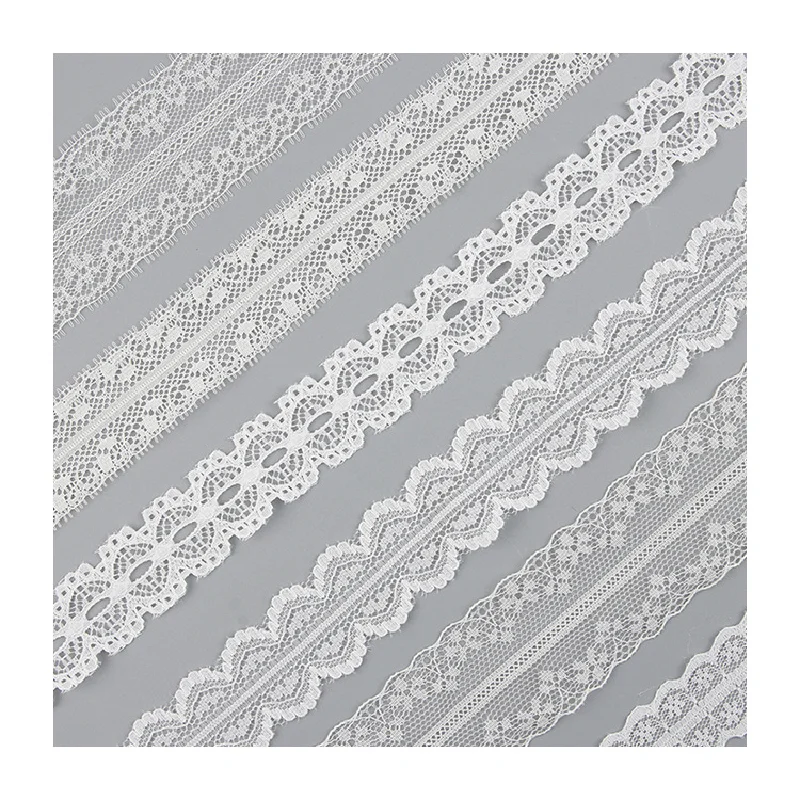 Exquisite White Non-Elastic Small Lace Trim Fabric Pressed Organza Lace Edging For Lolita Cuff Clothing Sewing Accessories
Exquisite White Non-Elastic Small Lace Trim Fabric Pressed Organza Lace Edging For Lolita Cuff Clothing Sewing Accessories