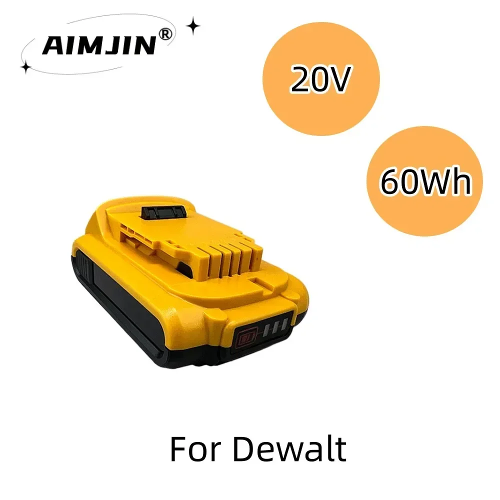 20V 3/4/5Ah DCB203 Lithium Battery Replacement For DeWalt 18v 20Volt Max Lithium Ion Battery DCB206 DCB205 DCB204 Power Tools
20V 3/4/5Ah DCB203 Lithium Battery Replacement For DeWalt 18v 20Volt Max Lithium Ion Battery DCB206 DCB205 DCB204 Power Tools