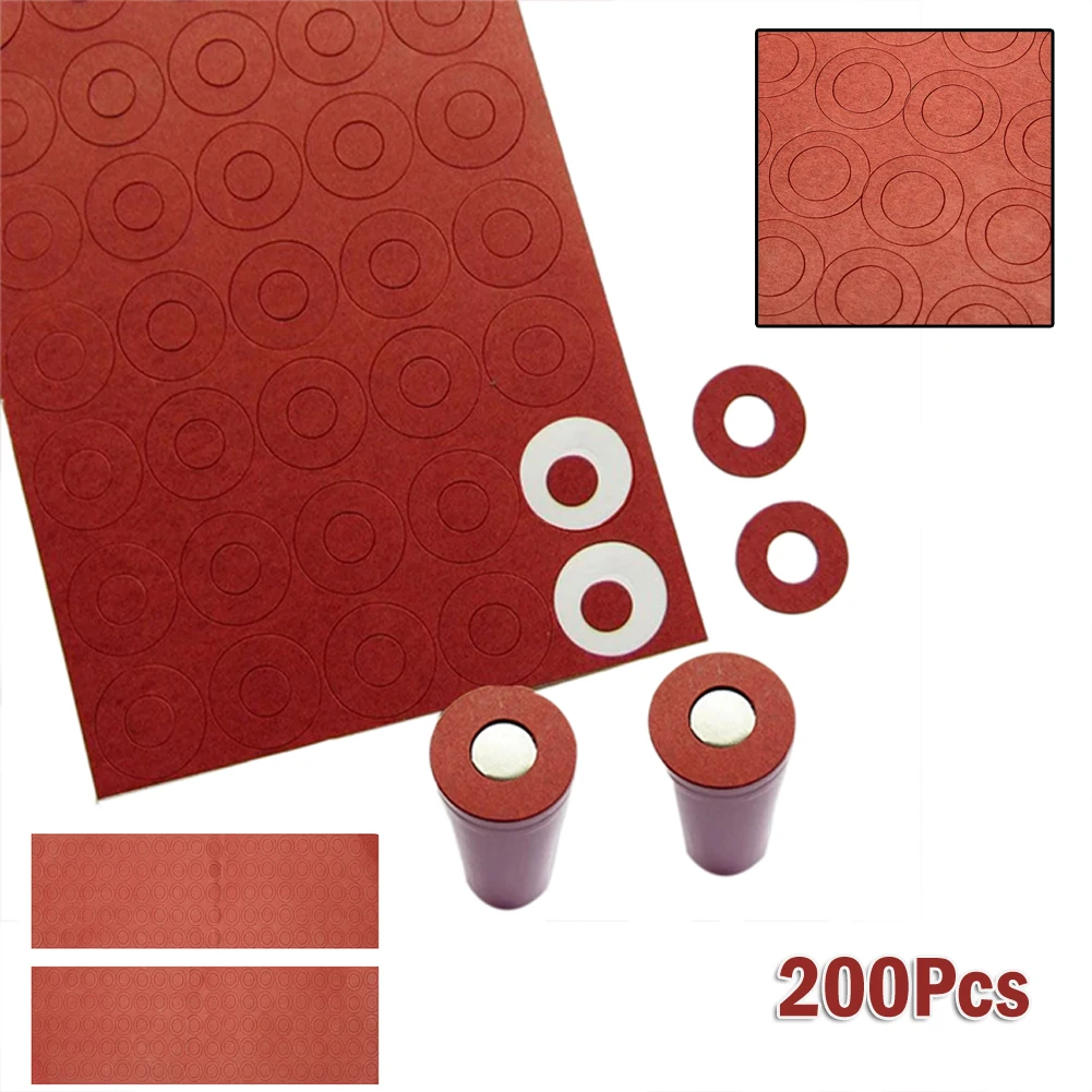 200pcs Battery Insulators Adhesive Paper Hollow Insulating Gasket Cardboard Paper For 18650 Battery Protection Accessories
200pcs Battery Insulators Adhesive Paper Hollow Insulating Gasket Cardboard Paper For 18650 Battery Protection Accessories