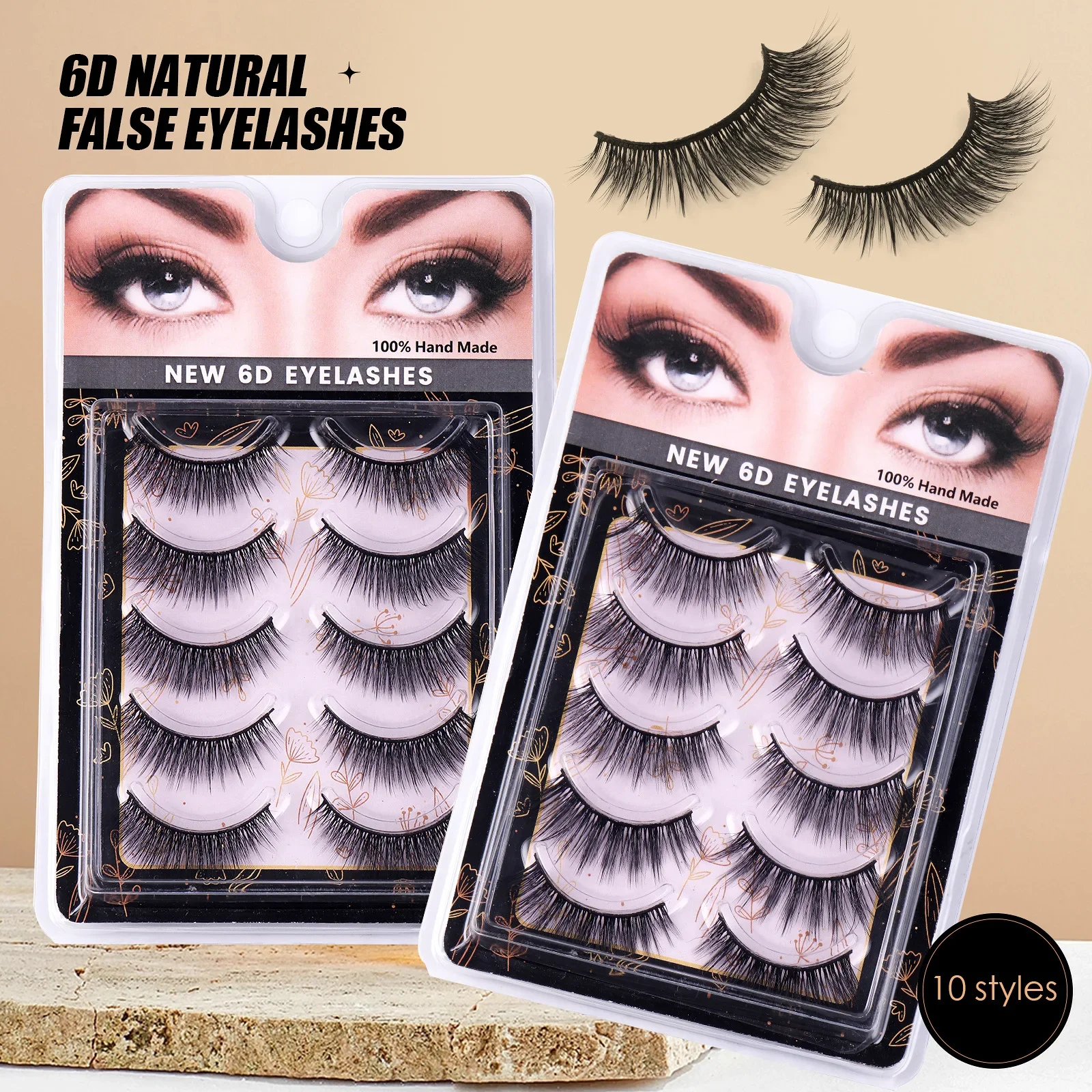 False Eyelashes Female Makeup Mink Eyelashes Natural Sharp Fluffy Strip Brazilian Cilia for Extension Makeup Tools & Accessories
False Eyelashes Female Makeup Mink Eyelashes Natural Sharp Fluffy Strip Brazilian Cilia for Extension Makeup Tools & Accessories