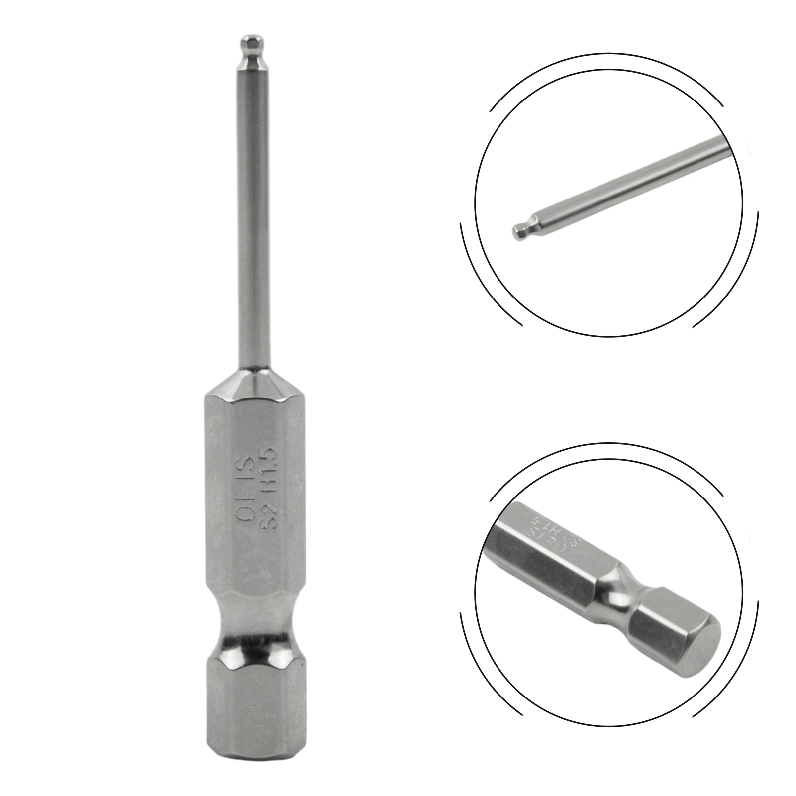 Magnetic Driver Bit with Metric Hex Bit Design Available in H15 to H10 Sizes Great for Construction and Manufacturing
Magnetic Driver Bit with Metric Hex Bit Design Available in H15 to H10 Sizes Great for Construction and Manufacturing