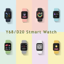 Smart Watch Multi-functional Bracelet Tracker Heart Rate Monitor Pressure Bluetooth Digital Electronic Men Women Watch Y68 D20
Smart Watch Multi-functional Bracelet Tracker Heart Rate Monitor Pressure Bluetooth Digital Electronic Men Women Watch Y68 D20