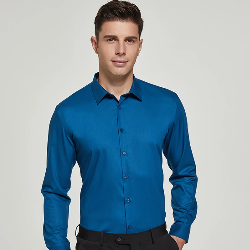 6XL long-sleeved shirt for men 2023 Spring and Autumn New style pure color silky, slimming, non-ironing, business and leisure
6XL long-sleeved shirt for men 2023 Spring and Autumn New style pure color silky, slimming, non-ironing, business and leisure