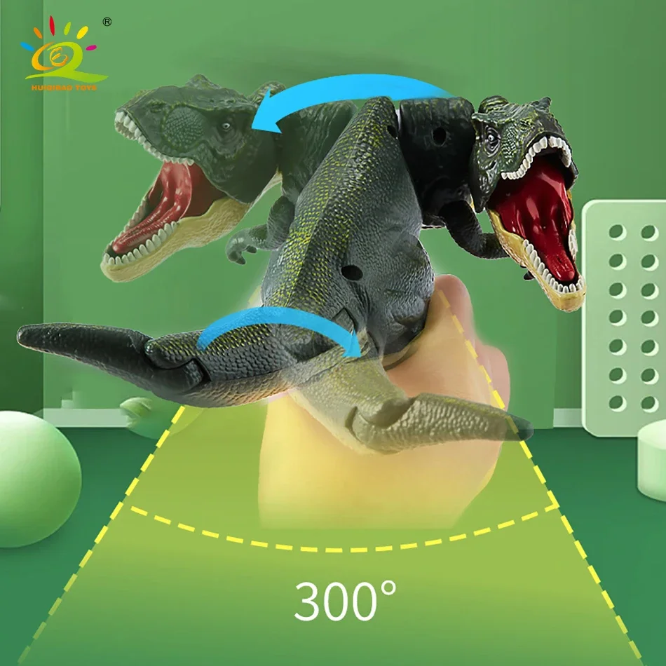 

Funny Swinging Dinosaur Toys Press Rotation Jurassic Dino Tyrannosaurus Rex Model Wacky Decompression Toy For Children Gift