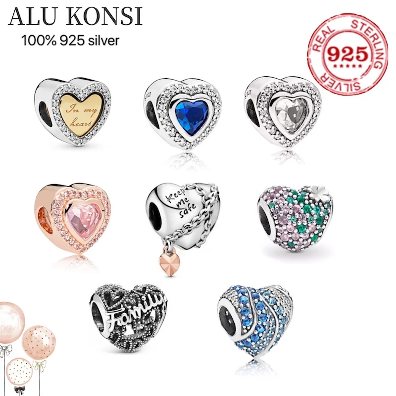 Hot Sale 100% Real 925 Sterling Silver pan Beads for Women Love shape Fit Original Charm bracelet DIY high quality Jewelry
Hot Sale 100% Real 925 Sterling Silver pan Beads for Women Love shape Fit Original Charm bracelet DIY high quality Jewelry