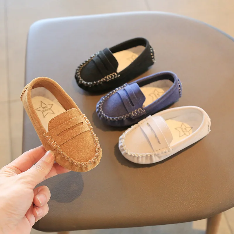 Spring Children's New Comfortable Soft Sole Breathable Non Slip Bean Shoes Girl Solid Flat Bottom One Step Princess Shoes
Spring Children's New Comfortable Soft Sole Breathable Non Slip Bean Shoes Girl Solid Flat Bottom One Step Princess Shoes