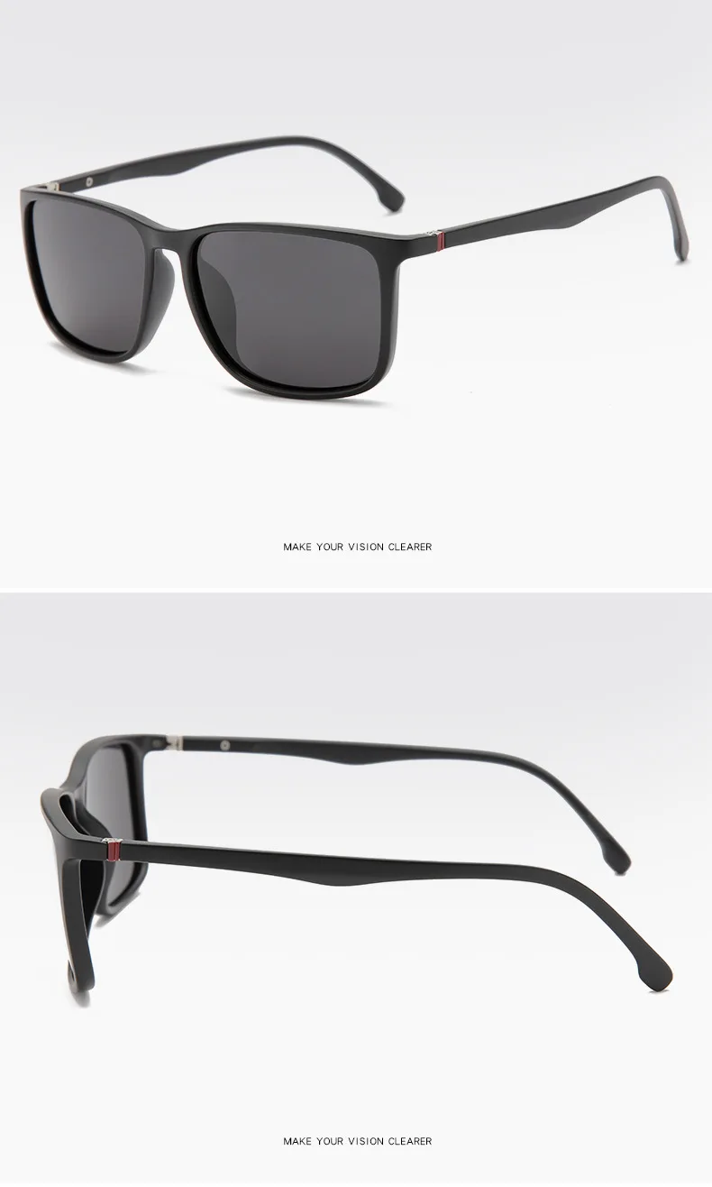 Kwadratowe spolaryzowane okulary mężczyźni Anti Glare Minus Tea Lens 13 S9faf886aad5c400e8d2e0eaebc616d93y