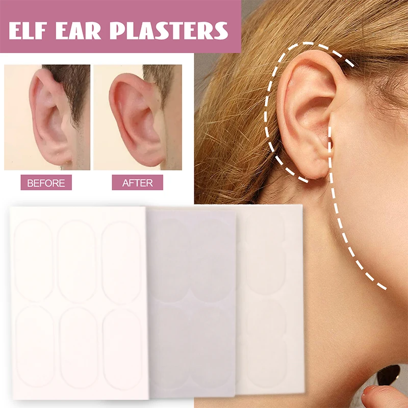 

18/30Pcs Elf Ear Stickers Stand Ear Stickers Cosmetic Ear Stickers Ear Correctar Fixer Aesthetic Correctors Prominent Ears