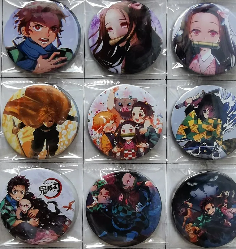 New design 20pcs/ Set Japan Anime Cartoon Pin Badge 5.8CM Gifts for Friends Jewelry Wholesale
New design 20pcs/ Set Japan Anime Cartoon Pin Badge 5.8CM Gifts for Friends Jewelry Wholesale