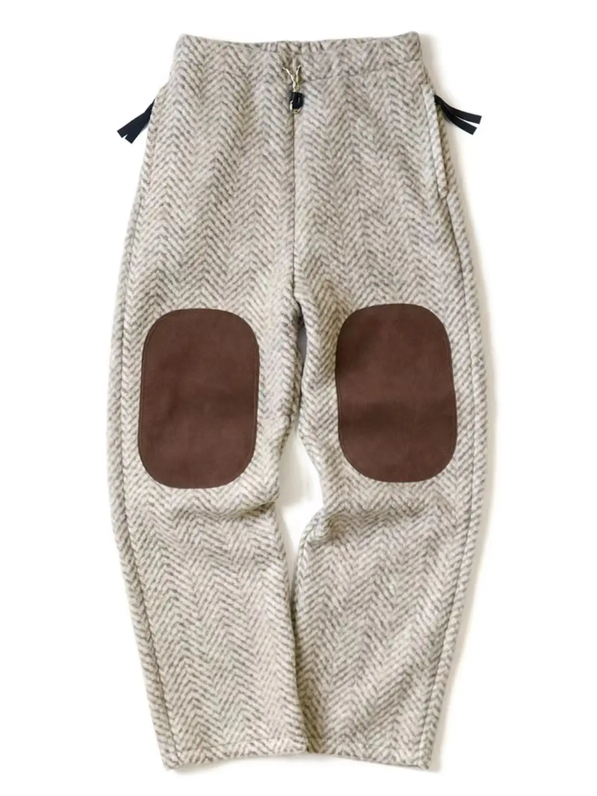 Men's Tweed Wool Pants Suede Patch Loose Fit Warm Japan Chic Style Stylish Streetwear Unisex Trousers
Men's Tweed Wool Pants Suede Patch Loose Fit Warm Japan Chic Style Stylish Streetwear Unisex Trousers