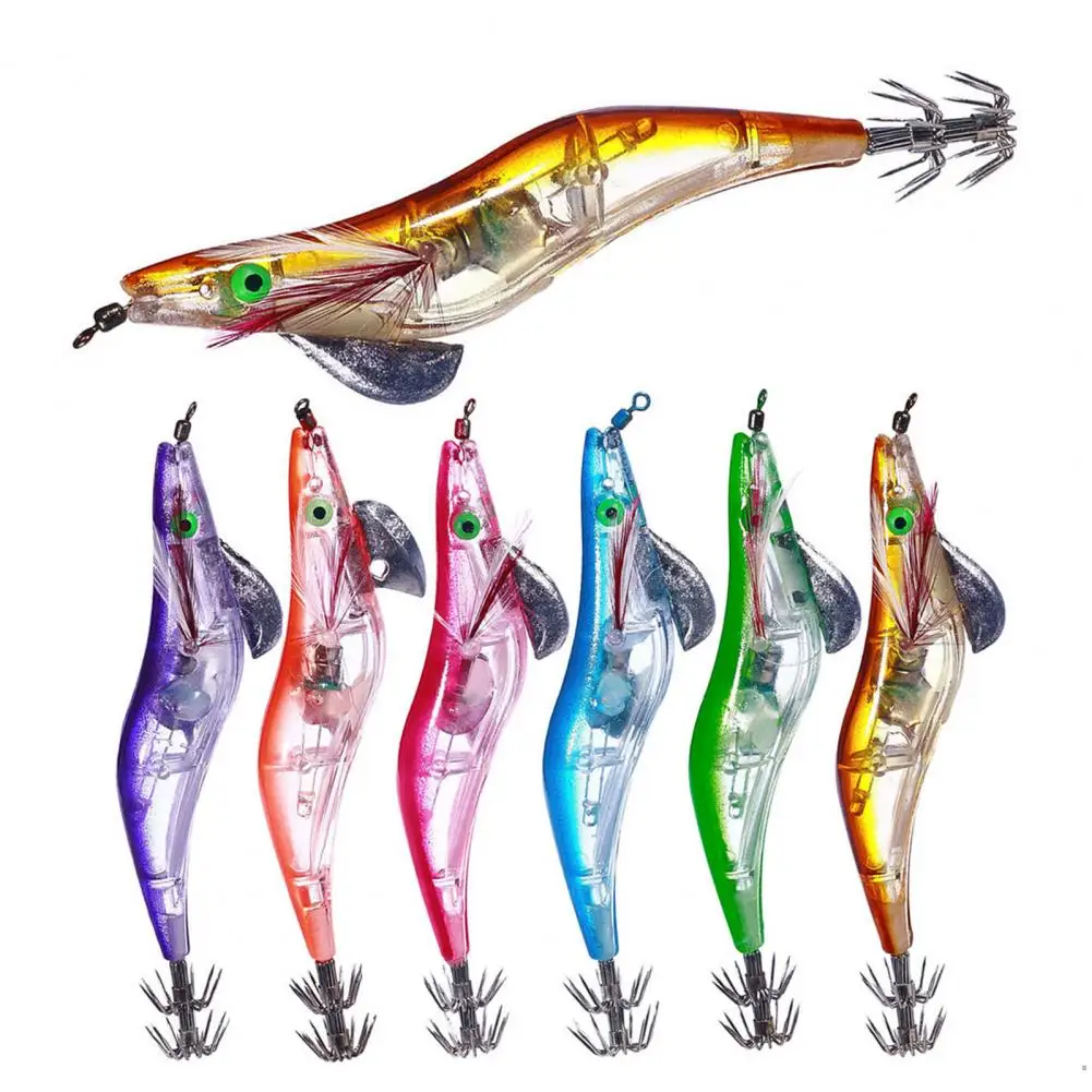 12.8cm/21g Simulation Shrimp Lure Luminous 3D Eyes Waterproof Sharp Hook Multi Hooks Night Fishing Anti-escape Stainless Shrimp
12.8cm/21g Simulation Shrimp Lure Luminous 3D Eyes Waterproof Sharp Hook Multi Hooks Night Fishing Anti-escape Stainless Shrimp