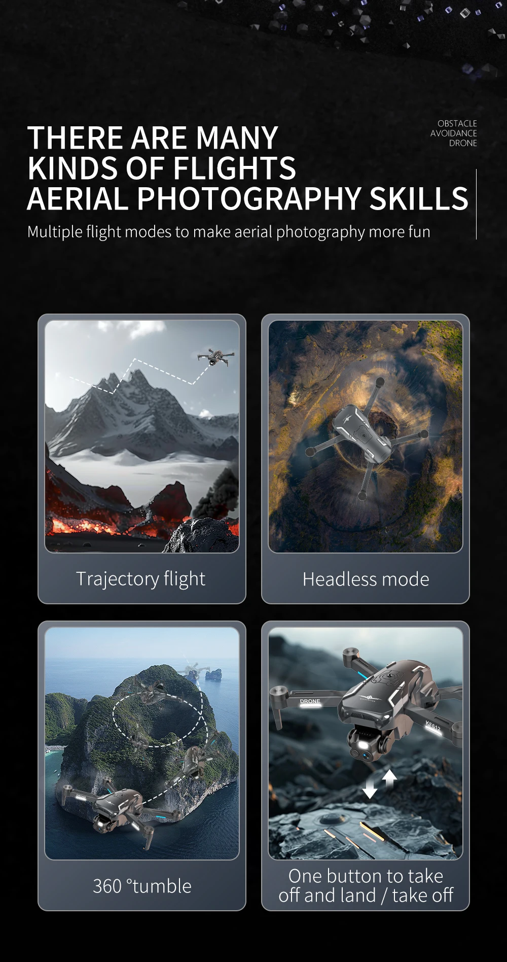 Dron profesional KF612 con cámara 4K HD para evitar obstáculos flujo óptico FPV sin escobillas RC Quadcopter para niños adultos Dron profesional KF612 con cámara 4K HD para evitar obstáculos flujo óptico FPV sin escobillas RC Quadcopter para niños adultos