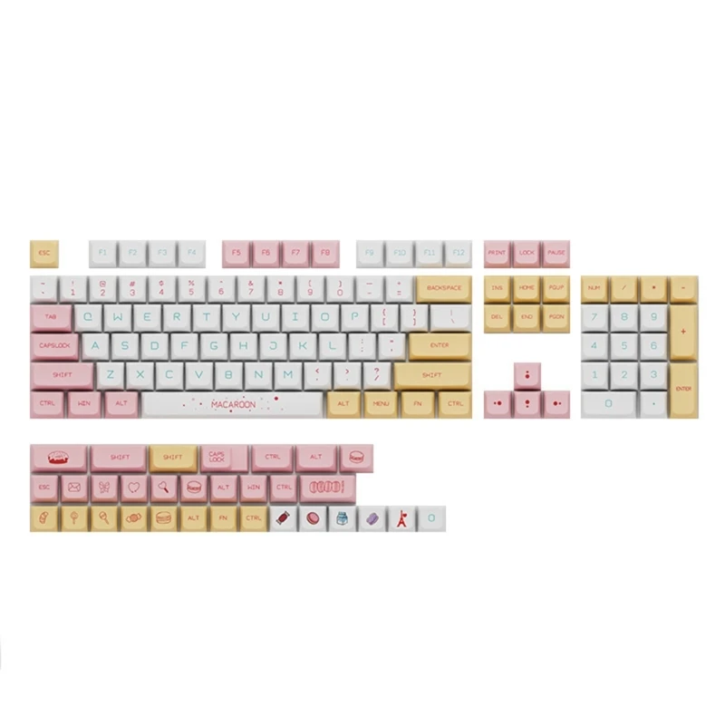 Колпачки клавиш Macaron Candy Keycap DyeSubbed PBT XDA для механической клавиатуры
Колпачки клавиш Macaron Candy Keycap DyeSubbed PBT XDA для механической клавиатуры