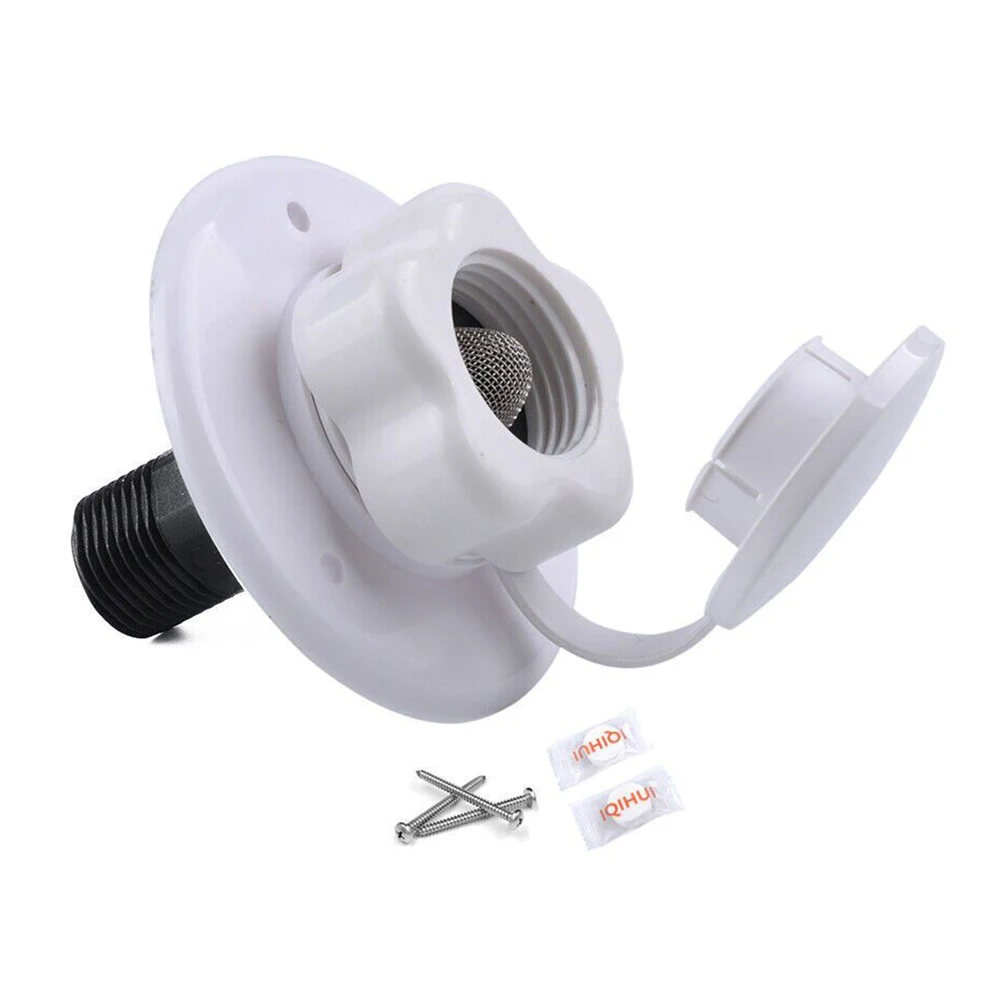 Reliable RV City Water Inlet UV Stabilized Plastic Includes Check Valve 76 5mm/3 Inch Length Easy Installation
Reliable RV City Water Inlet UV Stabilized Plastic Includes Check Valve 76 5mm/3 Inch Length Easy Installation