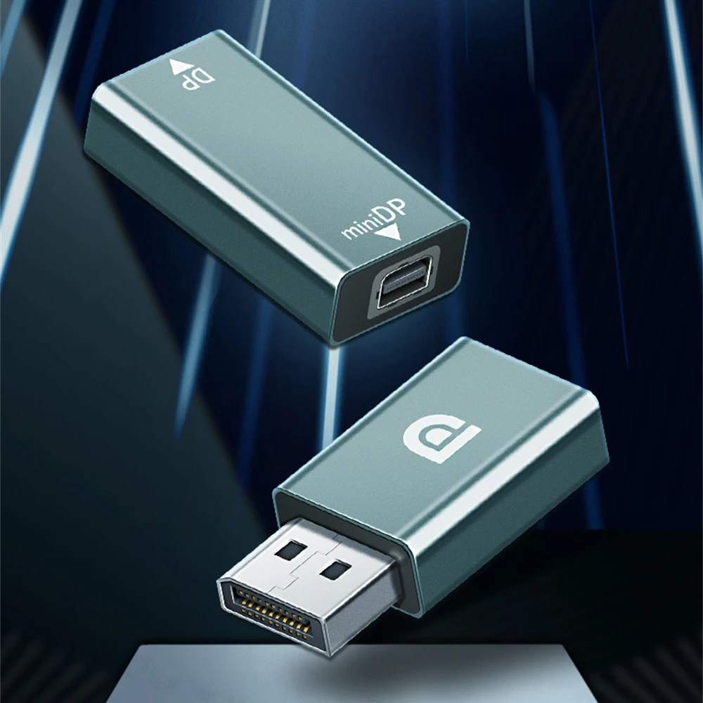 Алюминиевый адаптер 4K Displayport Mini DP-HDMI-совместимый адаптер 4K @ 60Hz 1080P «Мама-папа» для ПК, ноутбука
Алюминиевый адаптер 4K Displayport Mini DP-HDMI-совместимый адаптер 4K @ 60Hz 1080P «Мама-папа» для ПК, ноутбука