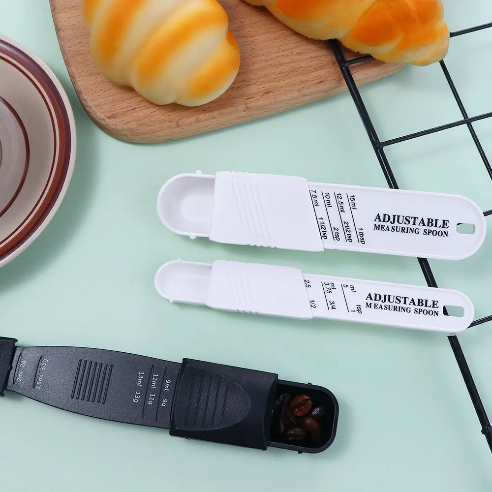 Tea Tablespoon Adjustable Kitchen Cooking Sugar Scoop Measuring Cups Baking Tool Measuring Spoons Set
Tea Tablespoon Adjustable Kitchen Cooking Sugar Scoop Measuring Cups Baking Tool Measuring Spoons Set