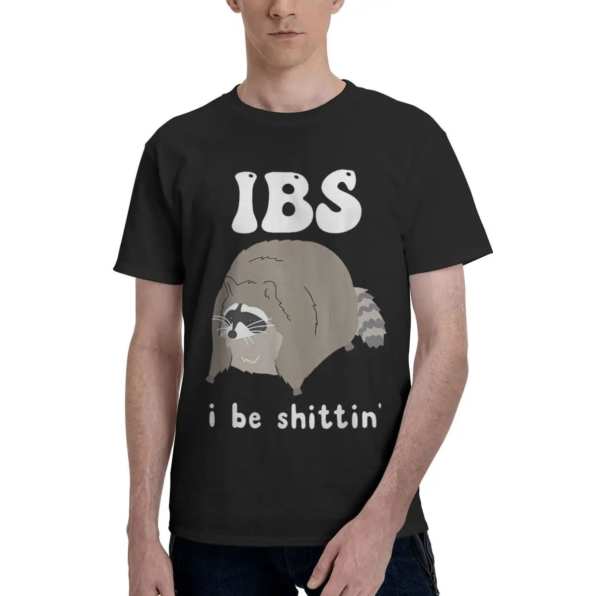 Забавная футболка IBS I Be shit' Raccoon, графическая футболка с рисунком смешного раздраженного синдрома кишечника, футболка с круглым вырезом для мужчин и женщин, топы
Забавная футболка IBS I Be shit' Raccoon, графическая футболка с рисунком смешного раздраженного синдрома кишечника, футболка с круглым вырезом для мужчин и женщин, топы