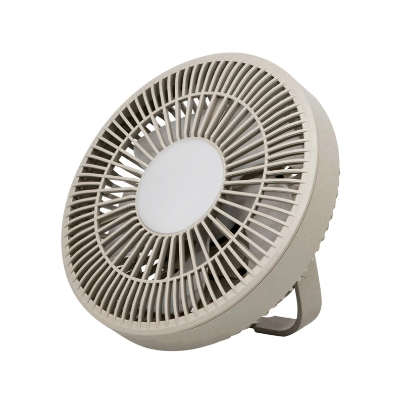 

Air Cooler Fan With LED Lamp Remote Control Rechargeable USB Power Bank Ceiling Fan 3 Gear Wall Ventilador