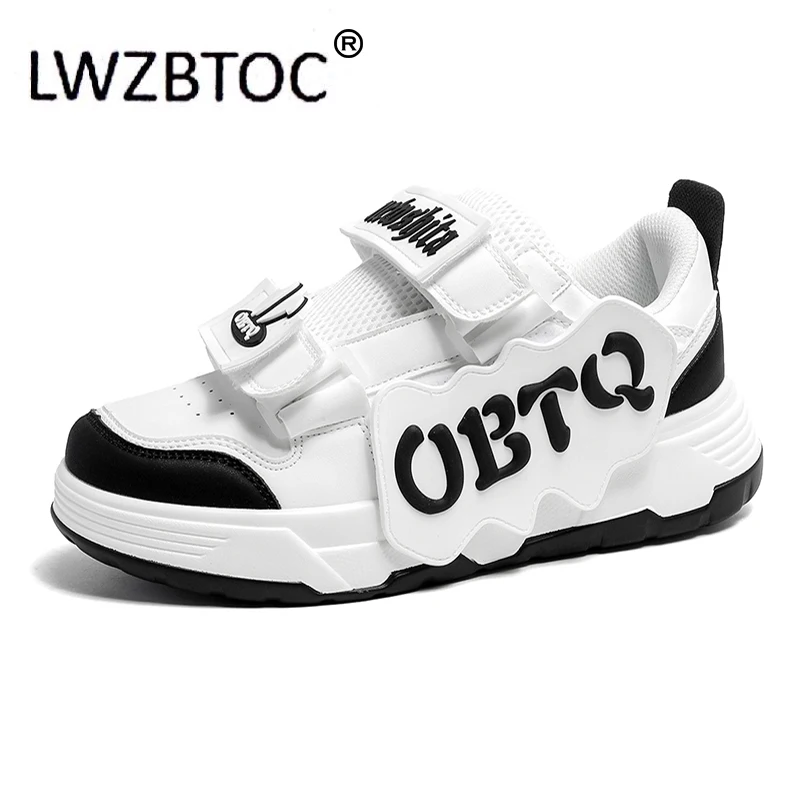LWZBTOC Skateboard Shoes Hookloop Design Skate Sneakers OBTQ Mens Womens Platform Shoes Unisex Slip On Dad Shoes
LWZBTOC Skateboard Shoes Hookloop Design Skate Sneakers OBTQ Mens Womens Platform Shoes Unisex Slip On Dad Shoes