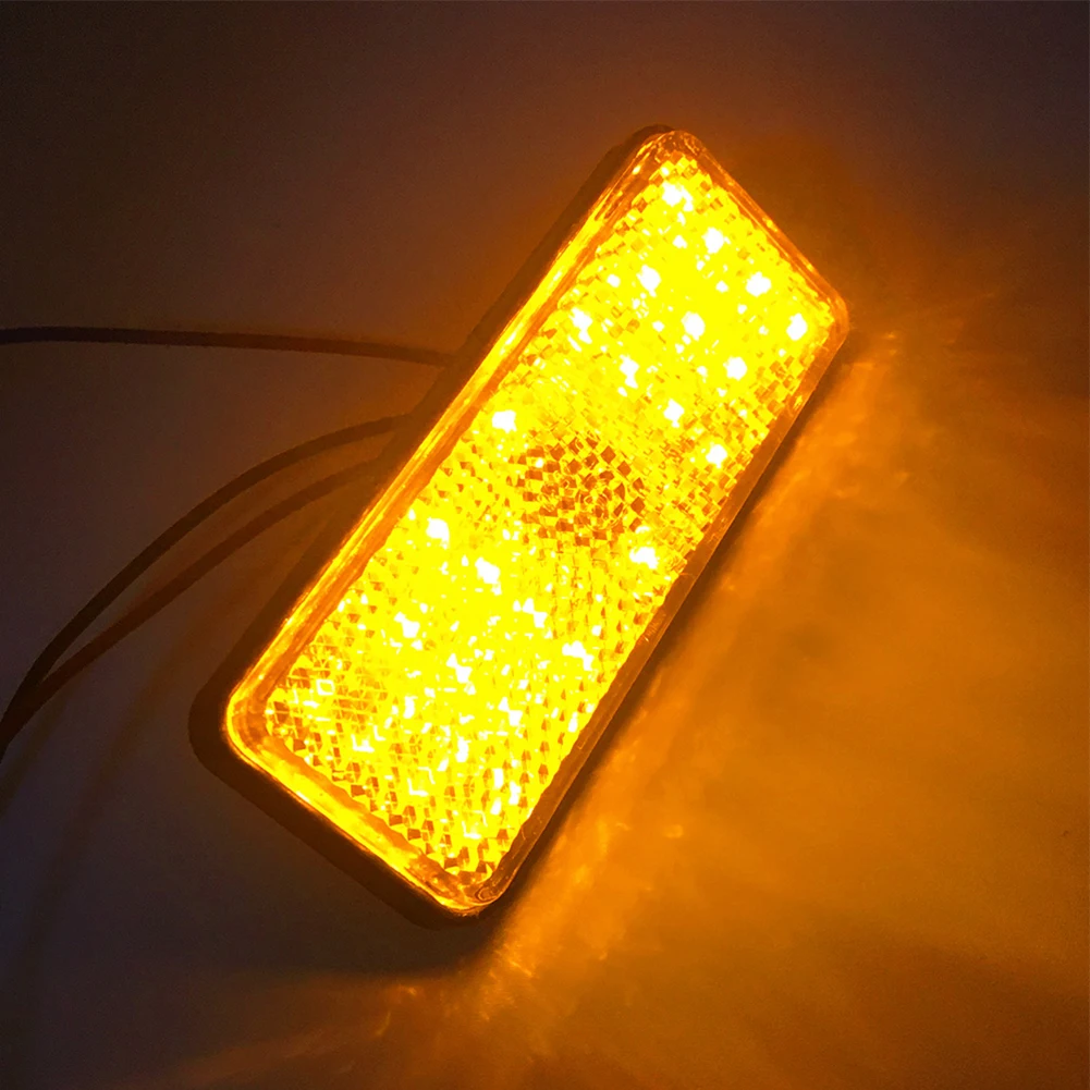 2x Amber 24 SMD LED Car Motorcycle Square Reflector Tail Turn Signal Light Lamp 2024 Hot Sale Brand New And High Quality
2x Amber 24 SMD LED Car Motorcycle Square Reflector Tail Turn Signal Light Lamp 2024 Hot Sale Brand New And High Quality