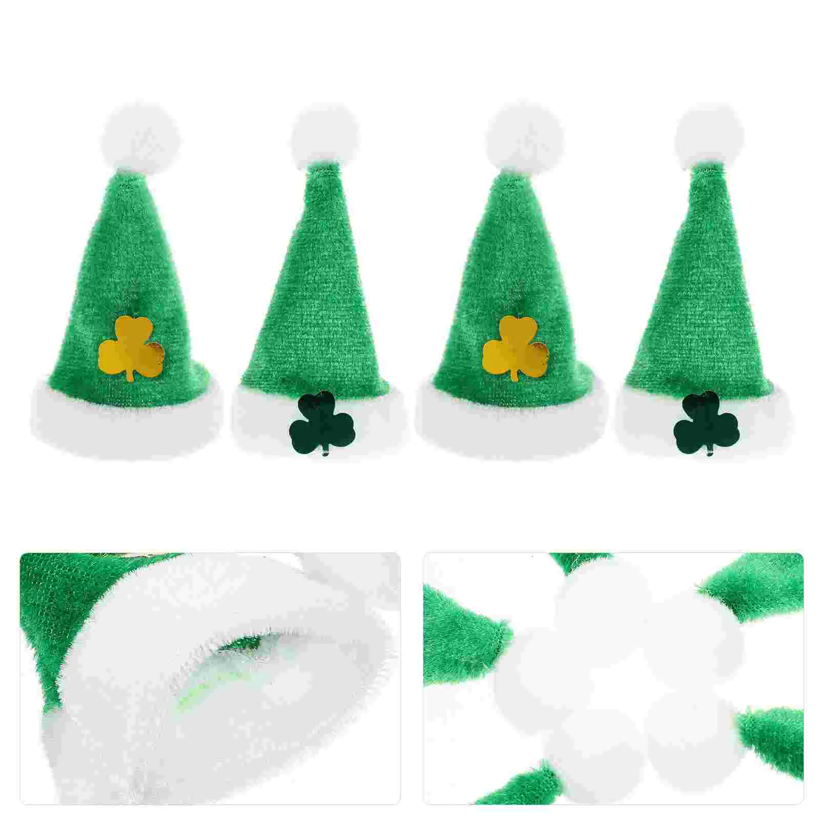 20pcs Saint Patrick Miniature Plush Gnome Caps Gnome Hat Mini Cute Plush Cone Hat
20pcs Saint Patrick Miniature Plush Gnome Caps Gnome Hat Mini Cute Plush Cone Hat