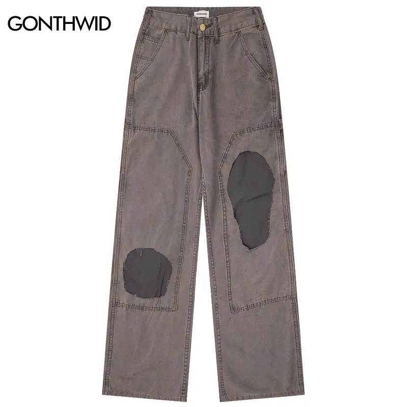Vintage Brown Jeans Grunge Y2K Hip Hop Letter Print Patchwork Straight Denim Pants 2023 Harajuku Punk Baggy Streetwear Trousers
Vintage Brown Jeans Grunge Y2K Hip Hop Letter Print Patchwork Straight Denim Pants 2023 Harajuku Punk Baggy Streetwear Trousers