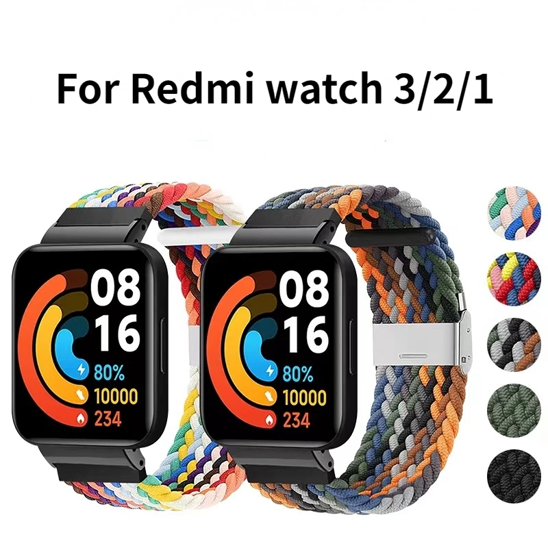 Nylon Strap For Redmi Watch 2 Band With Metal Protector Case Bumper Bracelet Sport Wristband For Redmi Watch 3 correa Watchband
Nylon Strap For Redmi Watch 2 Band With Metal Protector Case Bumper Bracelet Sport Wristband For Redmi Watch 3 correa Watchband