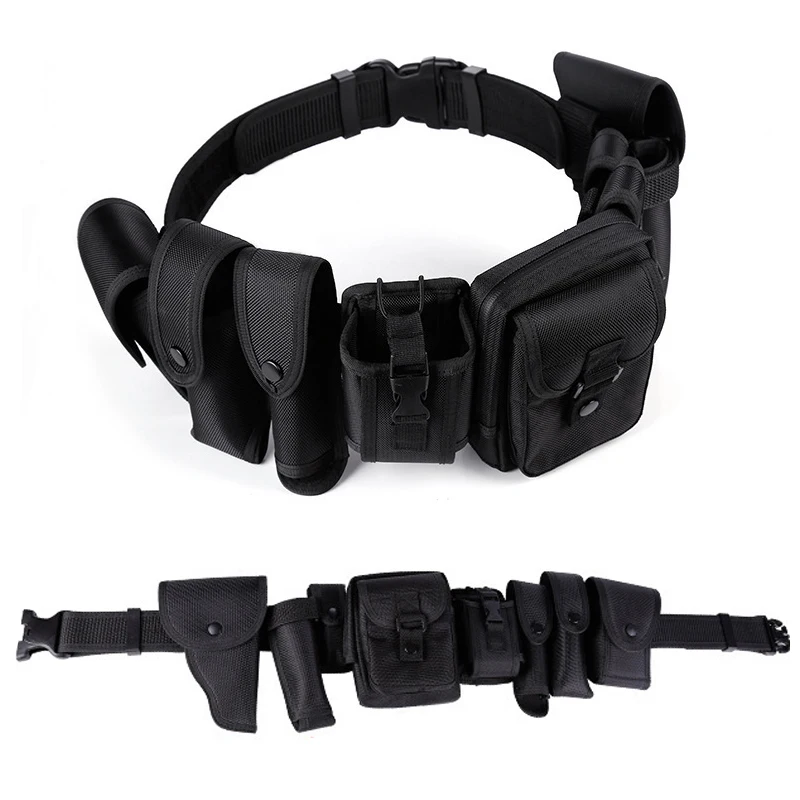 Adjustable Tactical Belt 8 Military Training Hunting Accessories Security Guard Practical Kit Duty Belt with Pocket
Adjustable Tactical Belt 8 Military Training Hunting Accessories Security Guard Practical Kit Duty Belt with Pocket