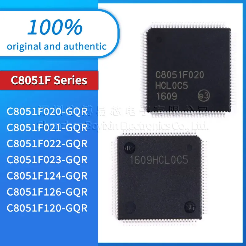 Original genuine C8051F020-GQR, C8051F021, C8051F022, C8051F023, C8051F124, C8051F126, C8051F120, -GQR, microcontroller chip
Original genuine C8051F020-GQR, C8051F021, C8051F022, C8051F023, C8051F124, C8051F126, C8051F120, -GQR, microcontroller chip