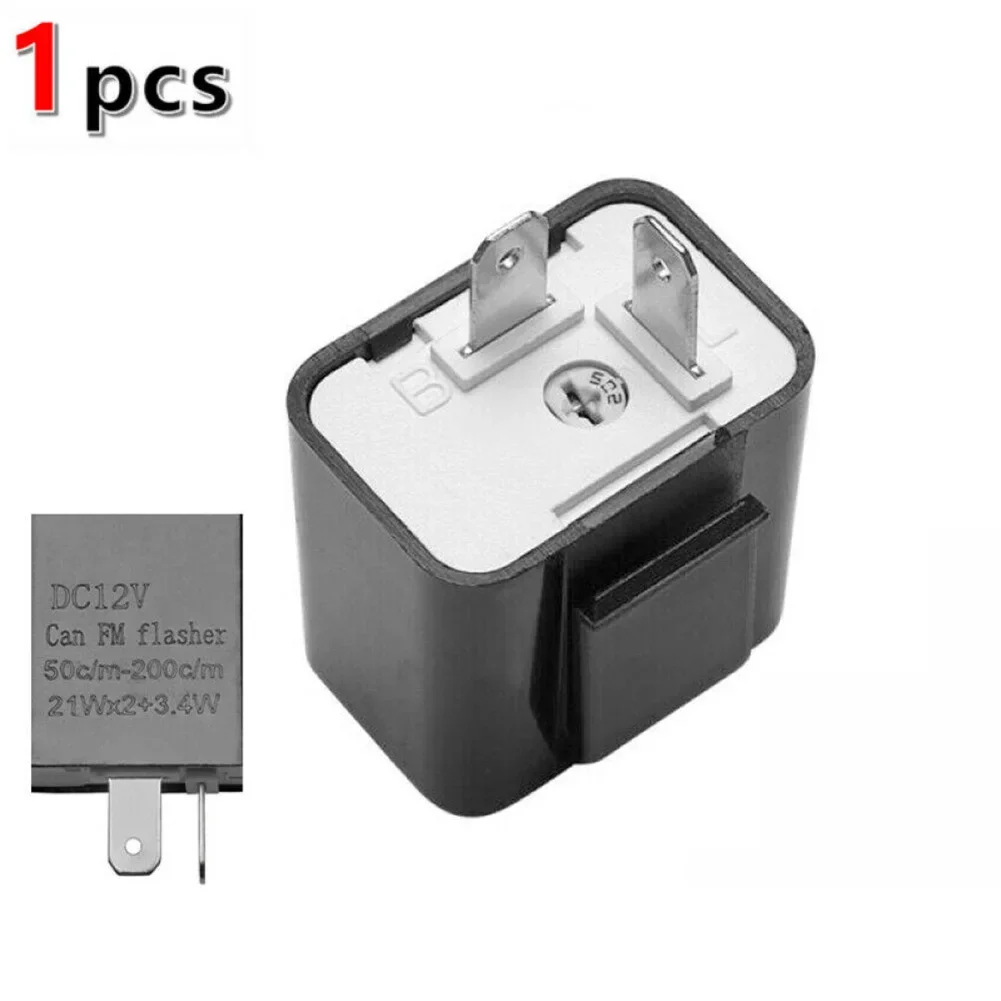 1PCS 2 Pin Motorcycle Speed Adjustable LED Turn Signal Indicator Flasher Relay 12V Motorcycle Speed Adjustable LED
1PCS 2 Pin Motorcycle Speed Adjustable LED Turn Signal Indicator Flasher Relay 12V Motorcycle Speed Adjustable LED
