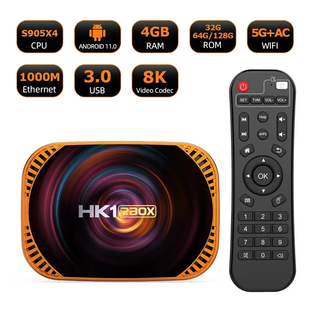 Приставка Смарт-ТВ HK1 RBOX X4 Amlogic S905X4 Android 11 4 Гб 128 ГБ 32 ГБ 64 Гб Wifi BT AV1 медиаплеер ТВ-приставка 4K 1000 м ТВ-приставка
Приставка Смарт-ТВ HK1 RBOX X4 Amlogic S905X4 Android 11 4 Гб 128 ГБ 32 ГБ 64 Гб Wifi BT AV1 медиаплеер ТВ-приставка 4K 1000 м ТВ-приставка