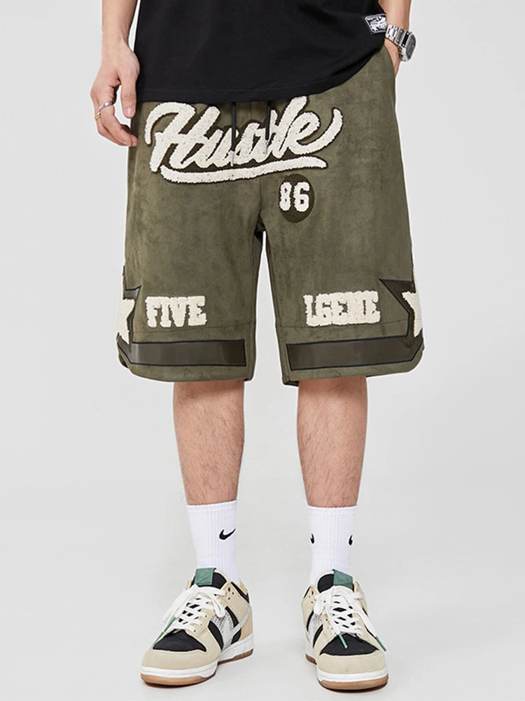 American -style Men's Summer Sports Shorts Hip -hop Style Pants Are Fashionable Full Matching Loose Sewing Five -point Pants
American -style Men's Summer Sports Shorts Hip -hop Style Pants Are Fashionable Full Matching Loose Sewing Five -point Pants