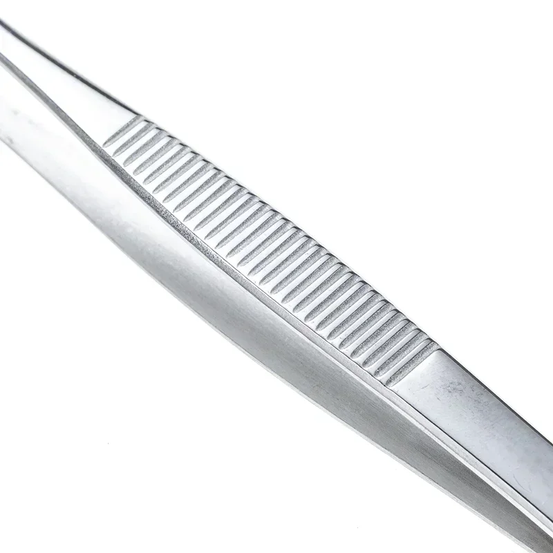 

Steel 430 Head Long Tools Thicken Medical Precision Elbow Stainless Forceps Tweezers 12.5cm-30cm Straight Anti-iodine
